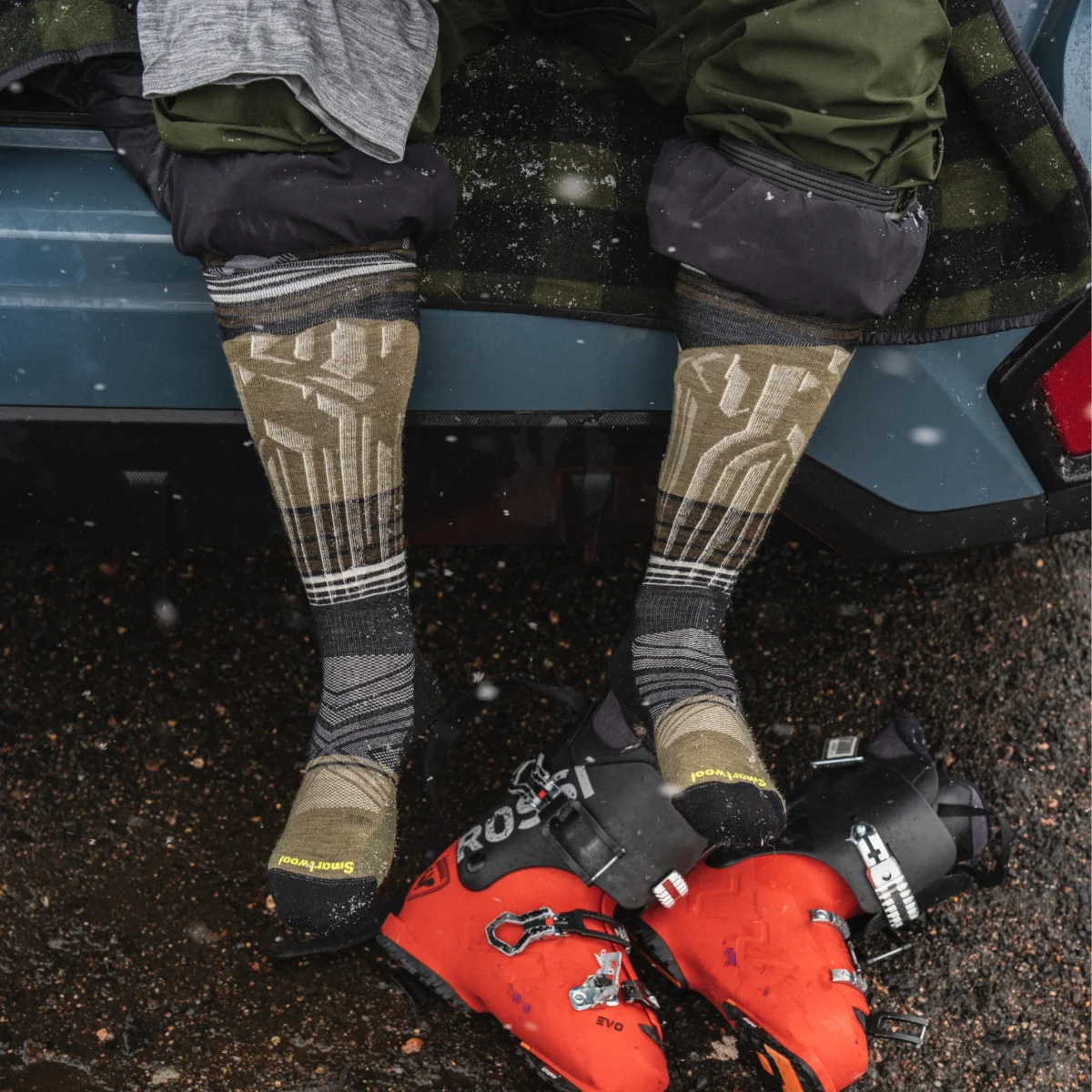 Skisocken Targeted Cushion OTC mit Summit Shot-Print - Imagen 4