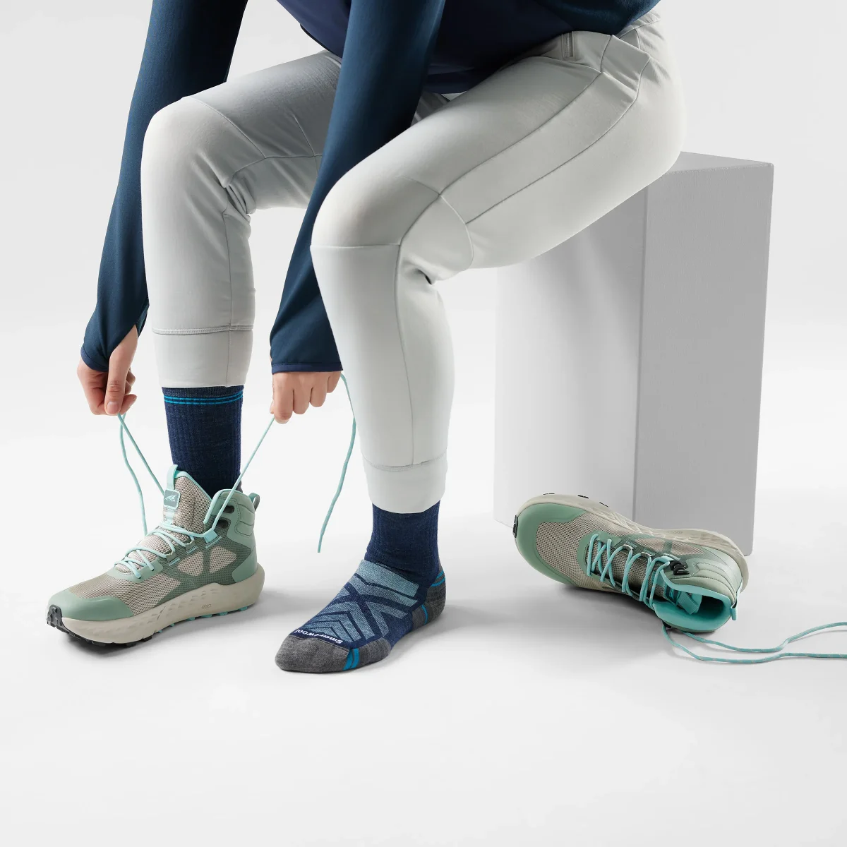 Wandersocken Targeted Cushion Crew für Damen - Imagen 3
