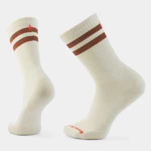 Sportsocken Crew mit Streifen