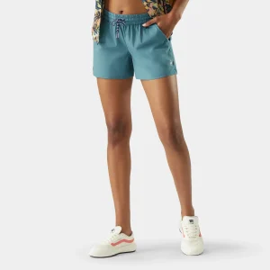 Pantalón corto de senderismo Merino 4" para mujer