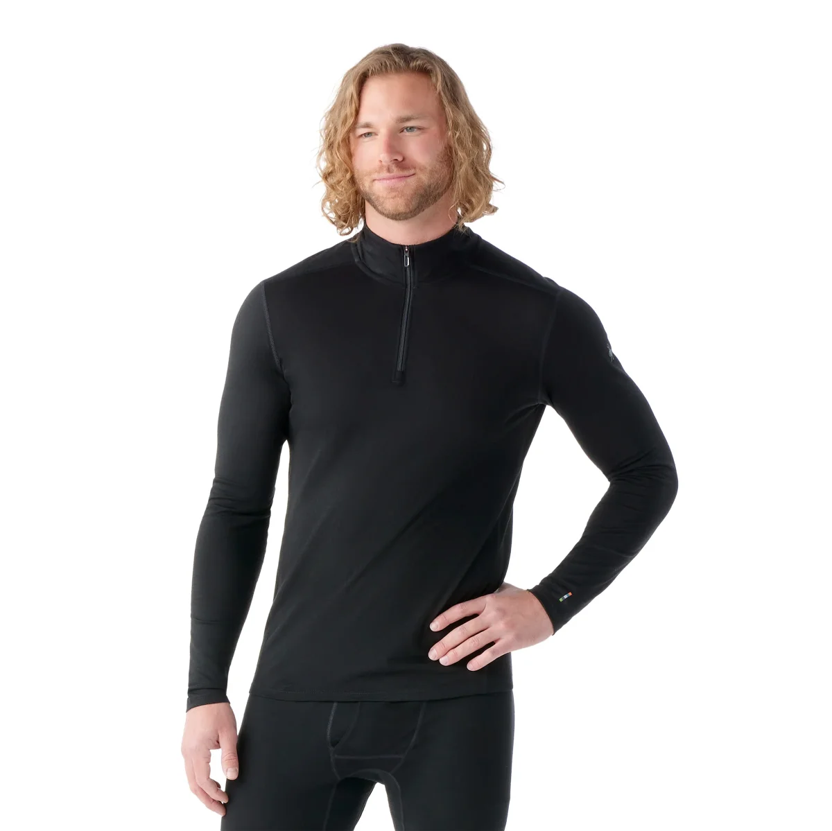 Baselayer mit halber Reißverschluss Classic All-Season Merino für Herren - Imagen 2