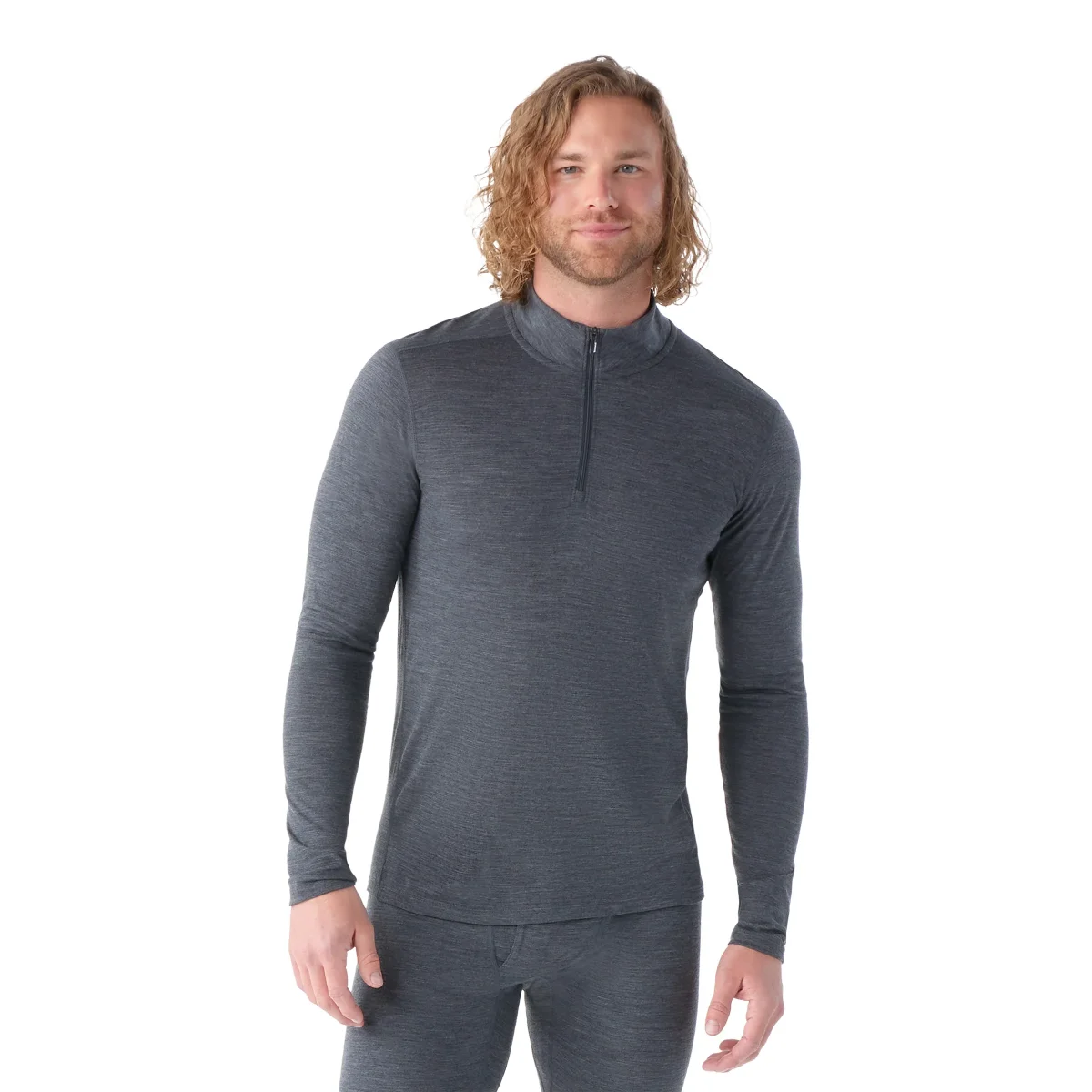 Baselayer mit halber Reißverschluss Classic All-Season Merino für Herren - Imagen 2