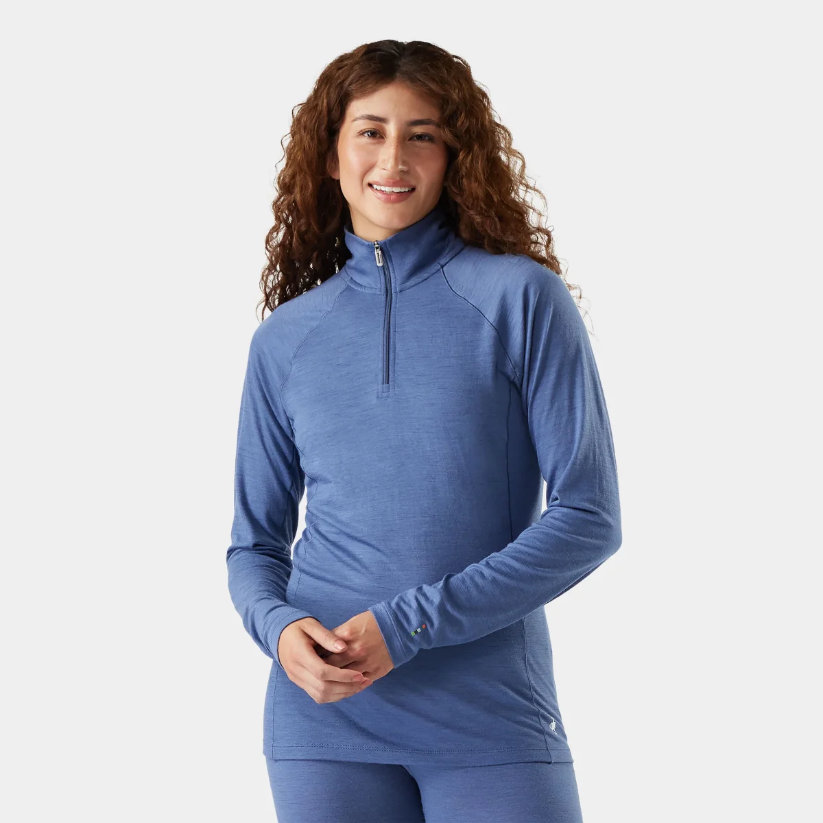 Baselayer mit halber Reißverschluss Classic All-Season Merino für Damen