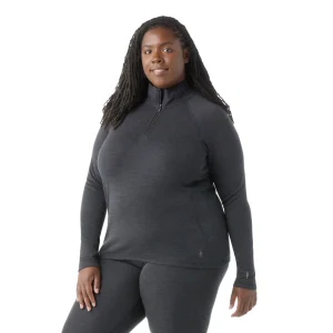 Capa Base Classic Thermal Merino 1/4 cremallera Plus para mujer