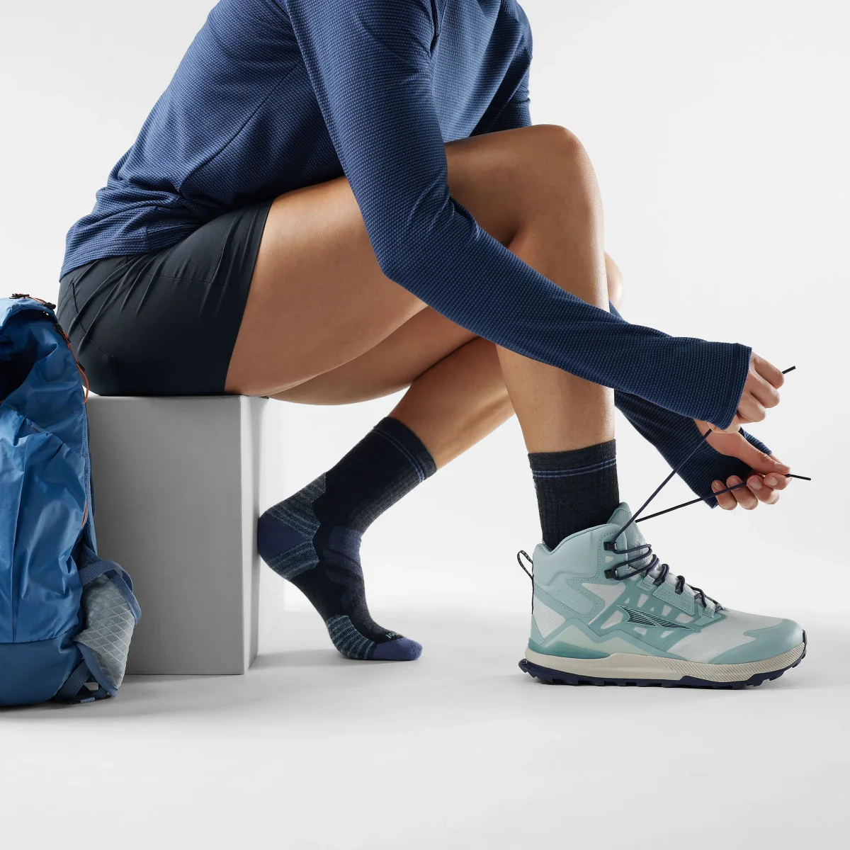 Wandersocken Targeted Cushion Mid Crew für Damen - Imagen 3