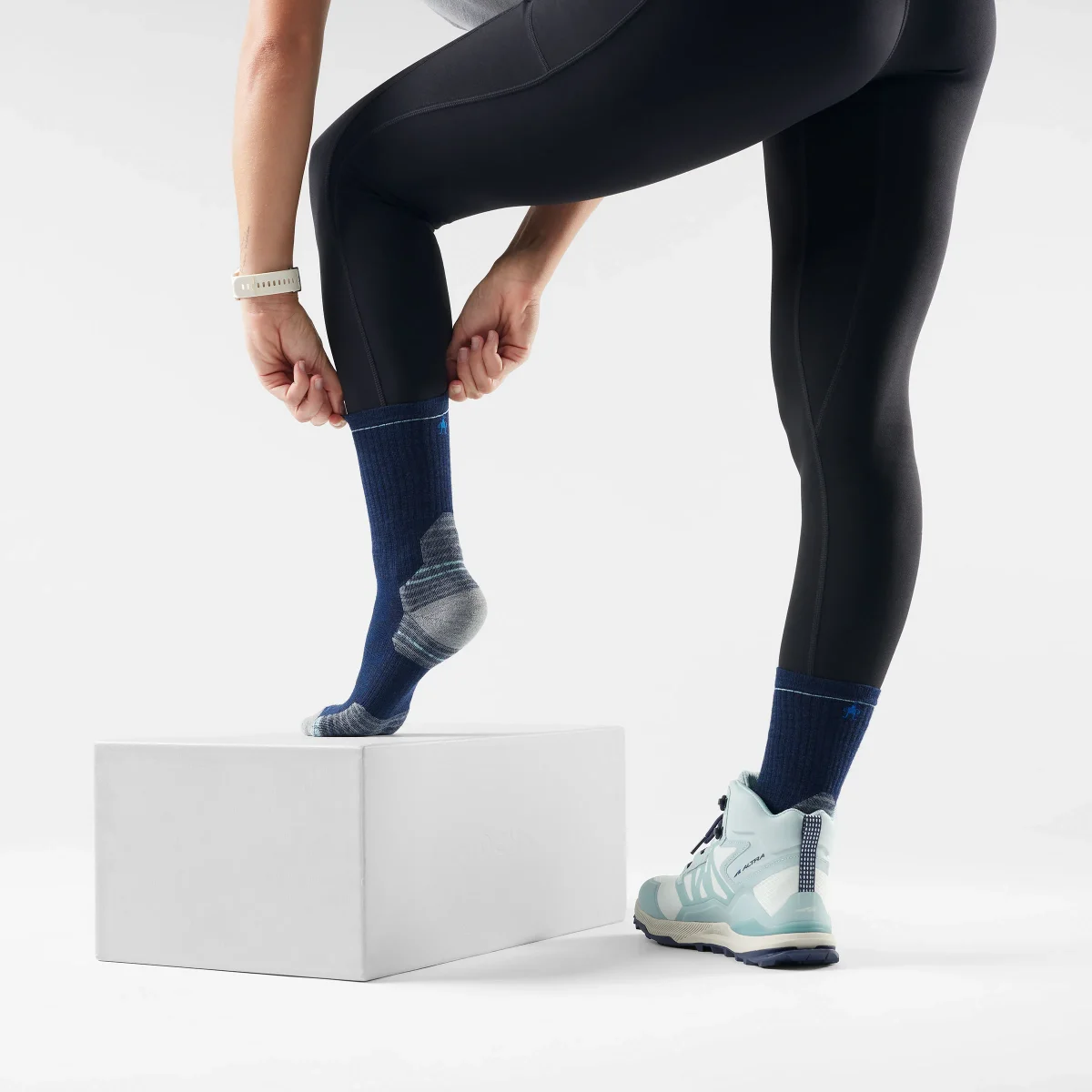 Wandersocken Targeted Cushion Mid Crew - Imagen 3