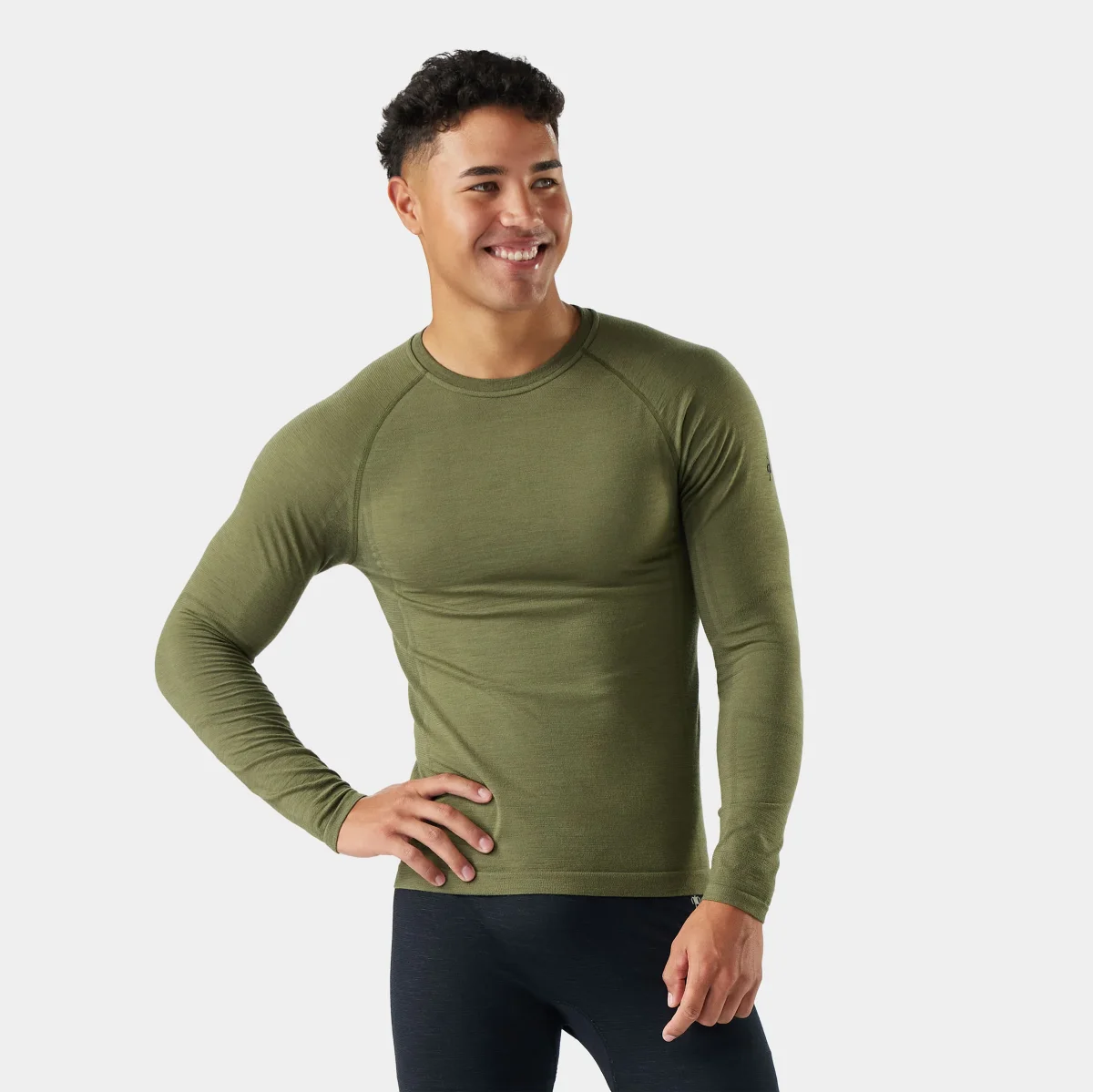 Intraknit All-Season Merino Crew Baselayer für Herren - Imagen 2
