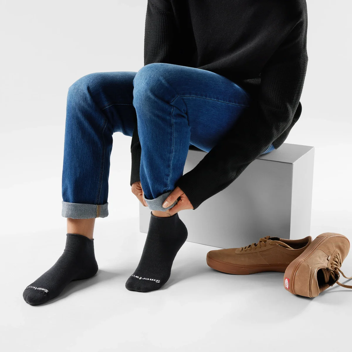 Alltagssocken mit Rollrand Ankle für Damen - Imagen 3