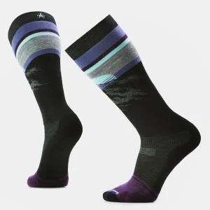 Snowboardsocken Targeted Cushion OTC mit Mountain Sunrise-Print