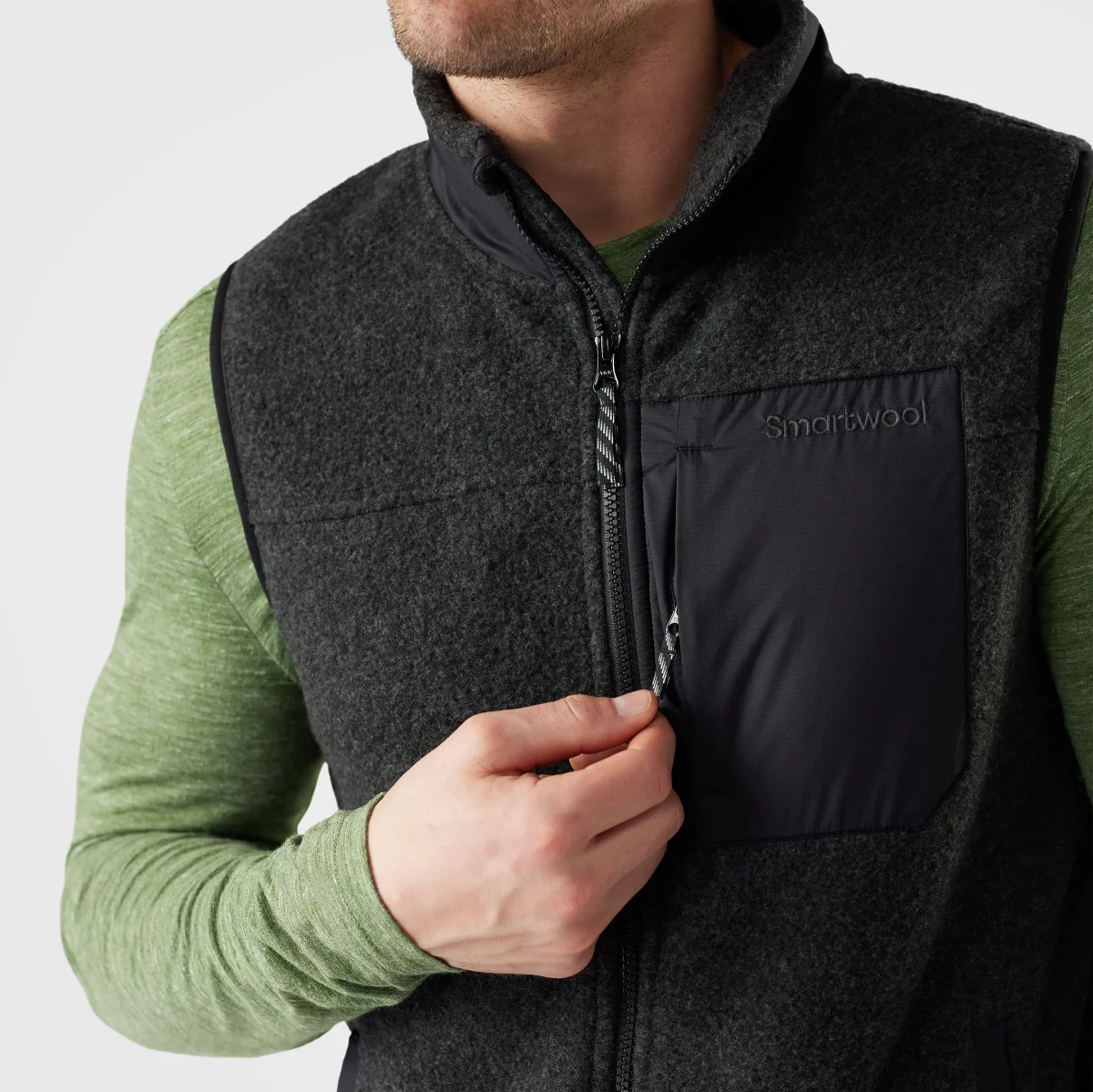 Chaleco de forro polar Second Cut para hombre - Imagen 4