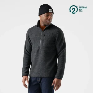 Halber Reißverschluss Second Cut Fleece für Herren