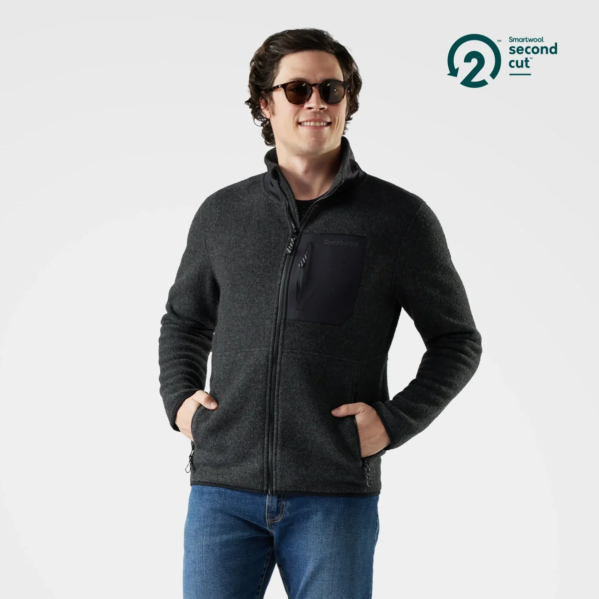 Chaqueta de forro polar Second Cut para hombre - Imagen 2