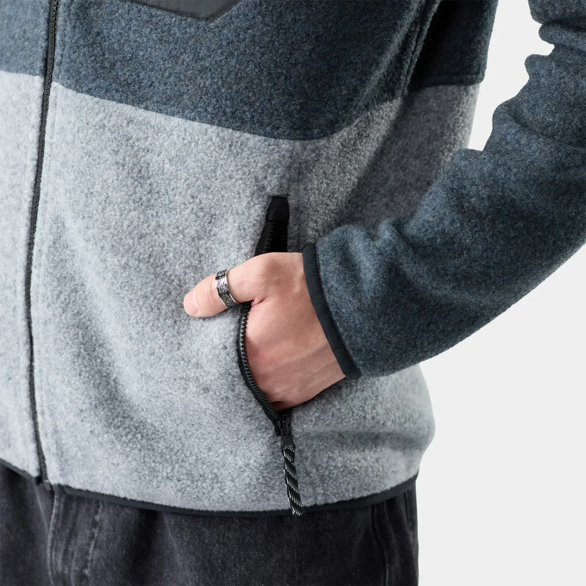 Jacke Second Cut Fleece für Herren - Imagen 4