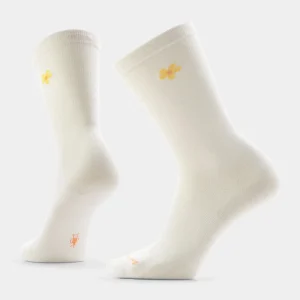 Groovy Bloom Crew Alltagssocken für Damen