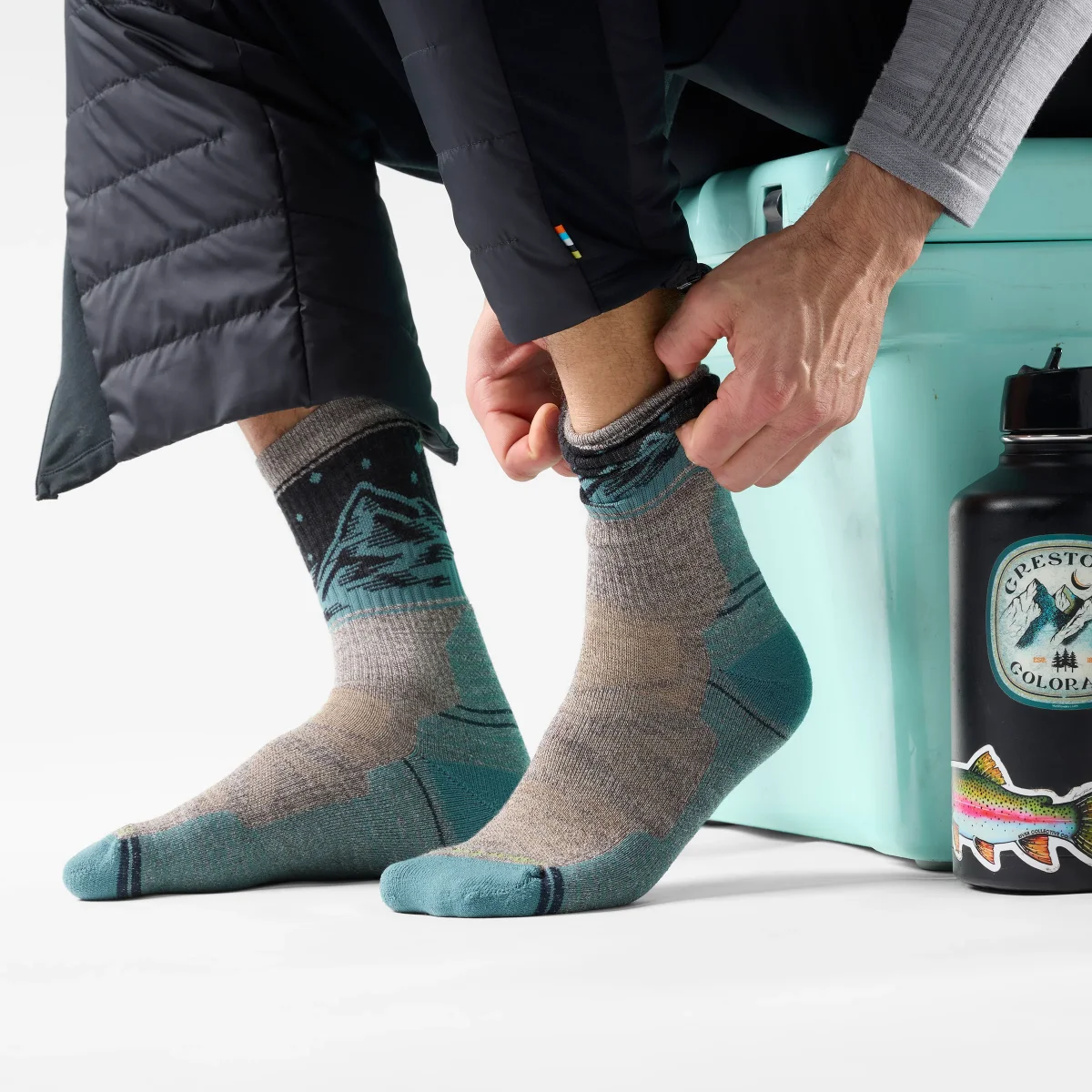 Hike Light Cushion Valley View Crew-Socken - Imagen 3