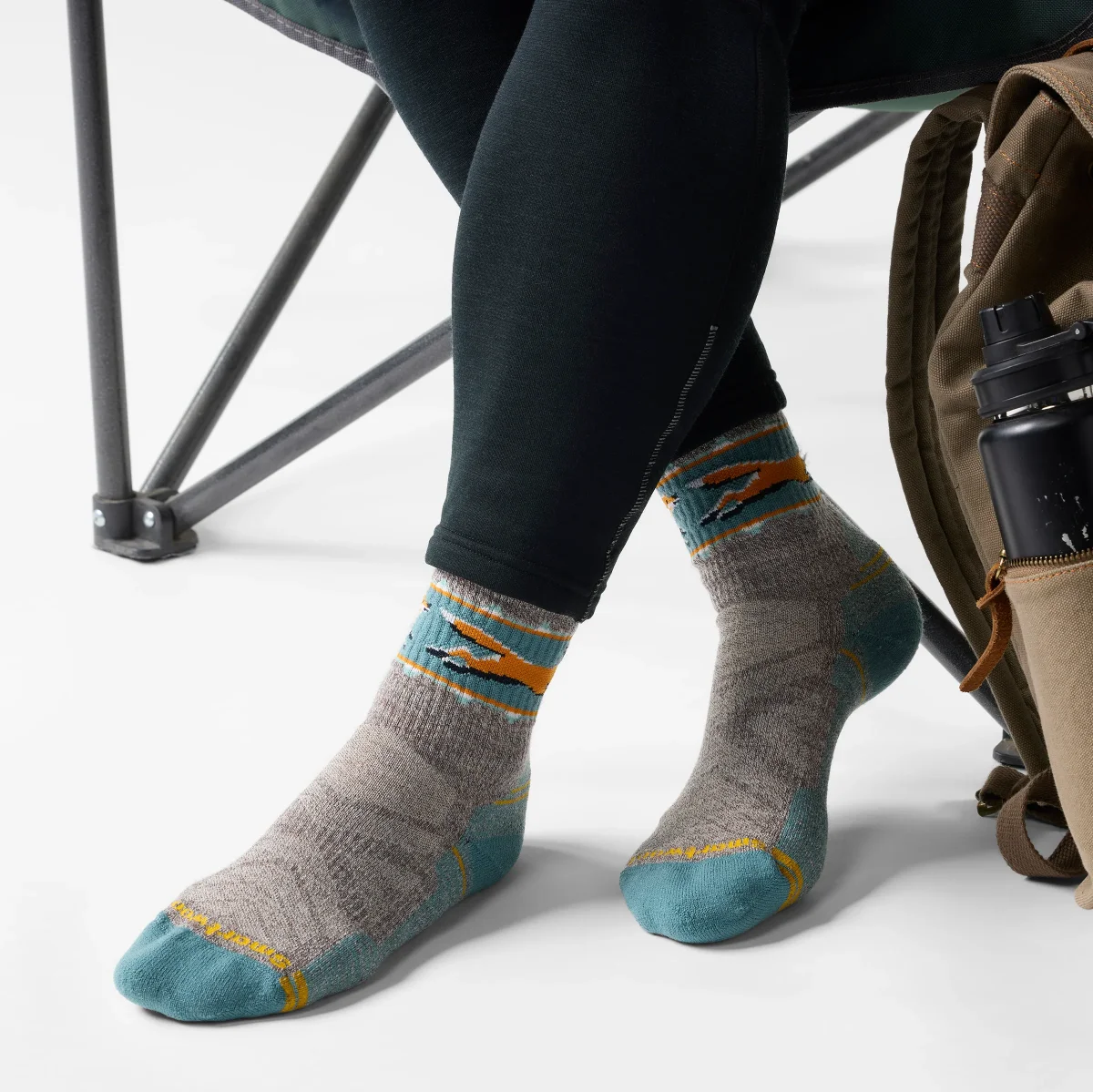 Hike Light Cushion Fox Meadow Mid Crew-Damensocken - Imagen 3
