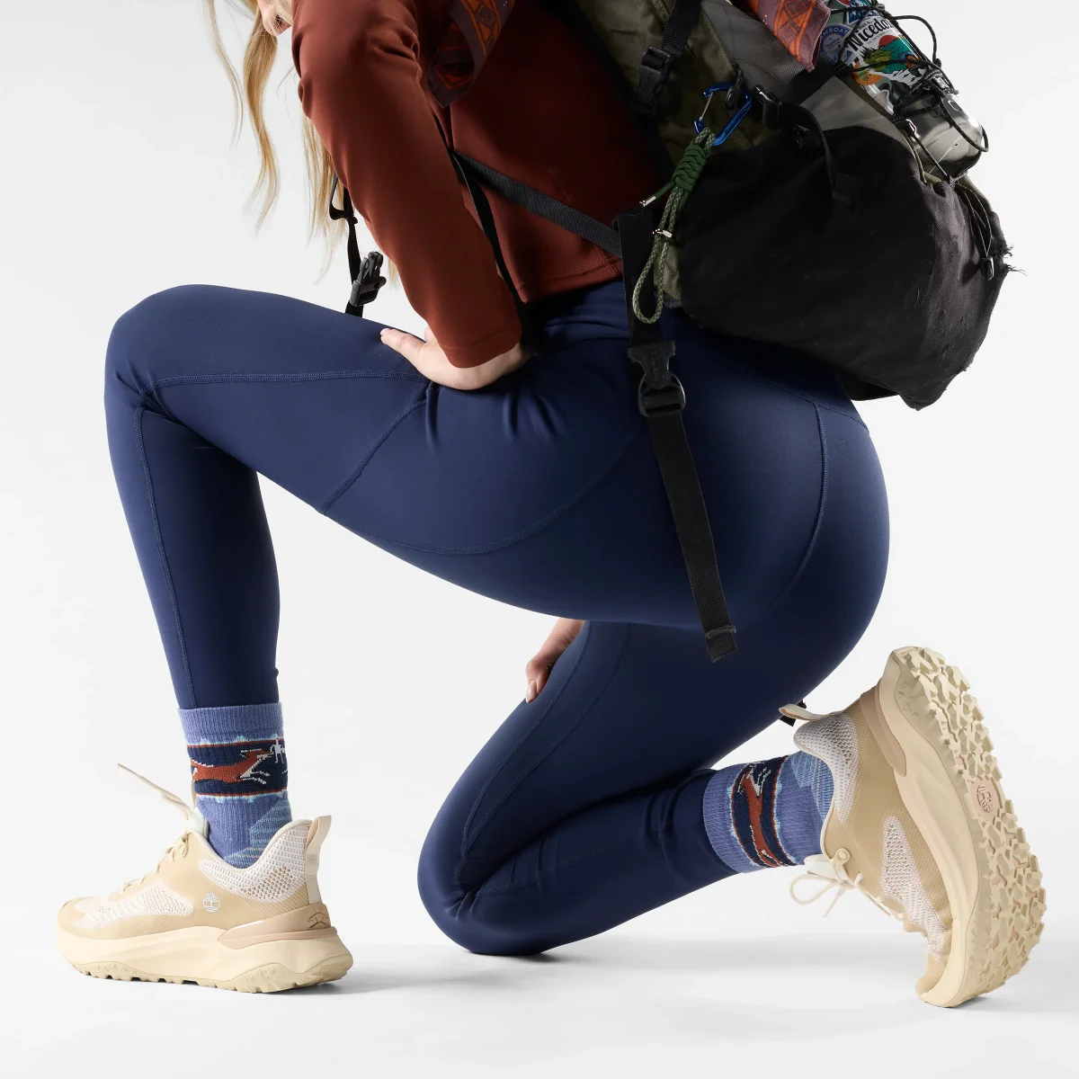 Hike Light Cushion Fox Meadow Mid Crew-Damensocken - Imagen 3