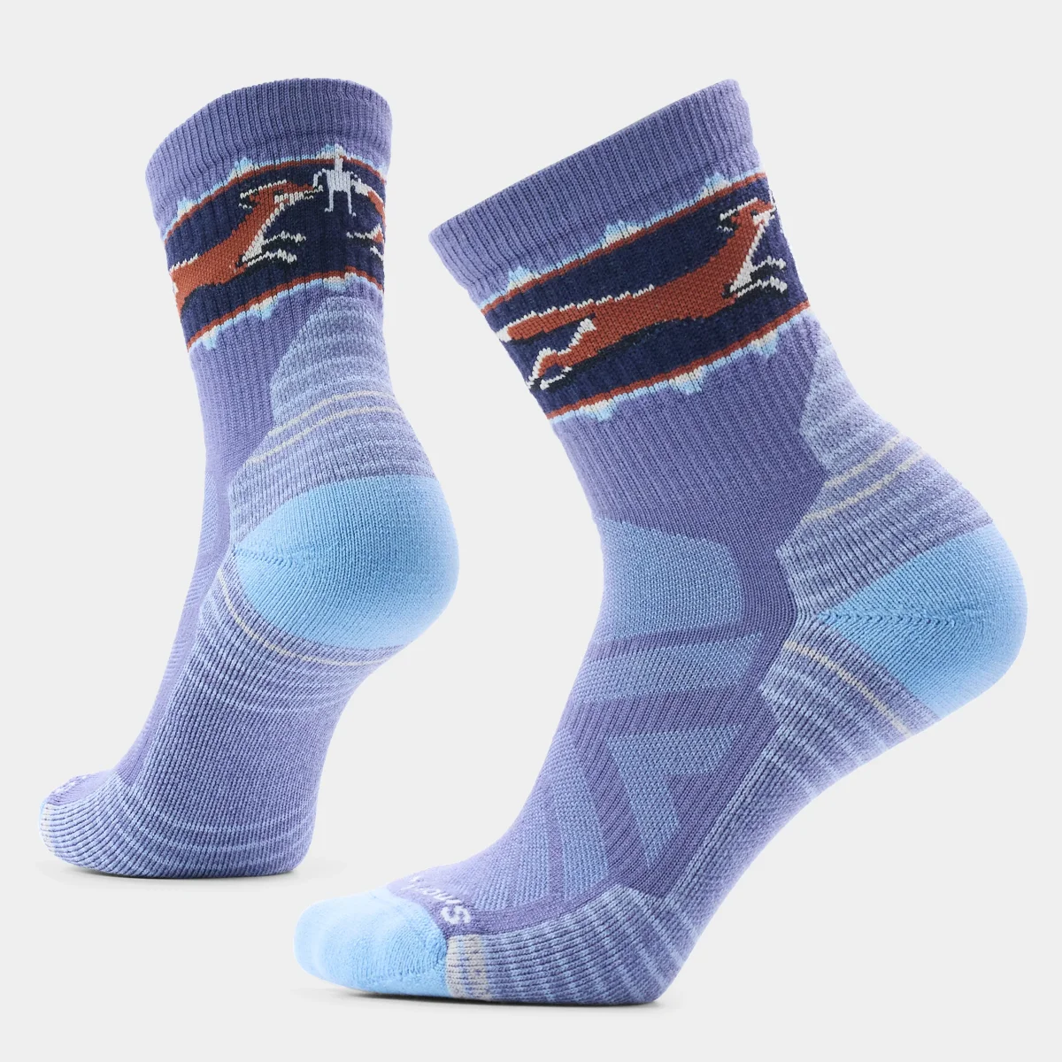 Hike Light Cushion Fox Meadow Mid Crew-Damensocken - Imagen 2