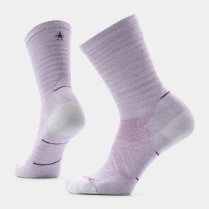 Run Zero Cushion Pattern Crew-Damensocken