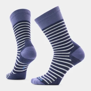 Everyday Pin Stripe Crew-Damensocken