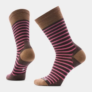 Everyday Pin Stripe Crew-Damensocken