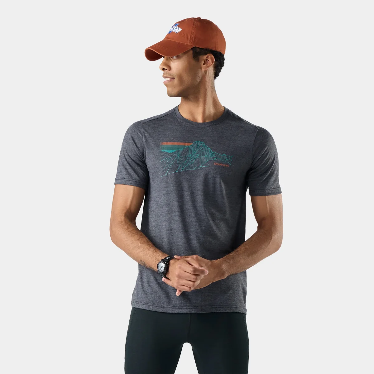 Alpine Trace Active Short Sleeve Graphic T-Shirt für Herren - Imagen 2