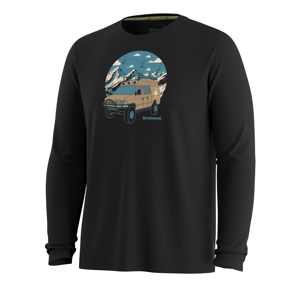 First Chair Pursuit Active Long Sleeve Graphic T-Shirt für Herren - Imagen 4