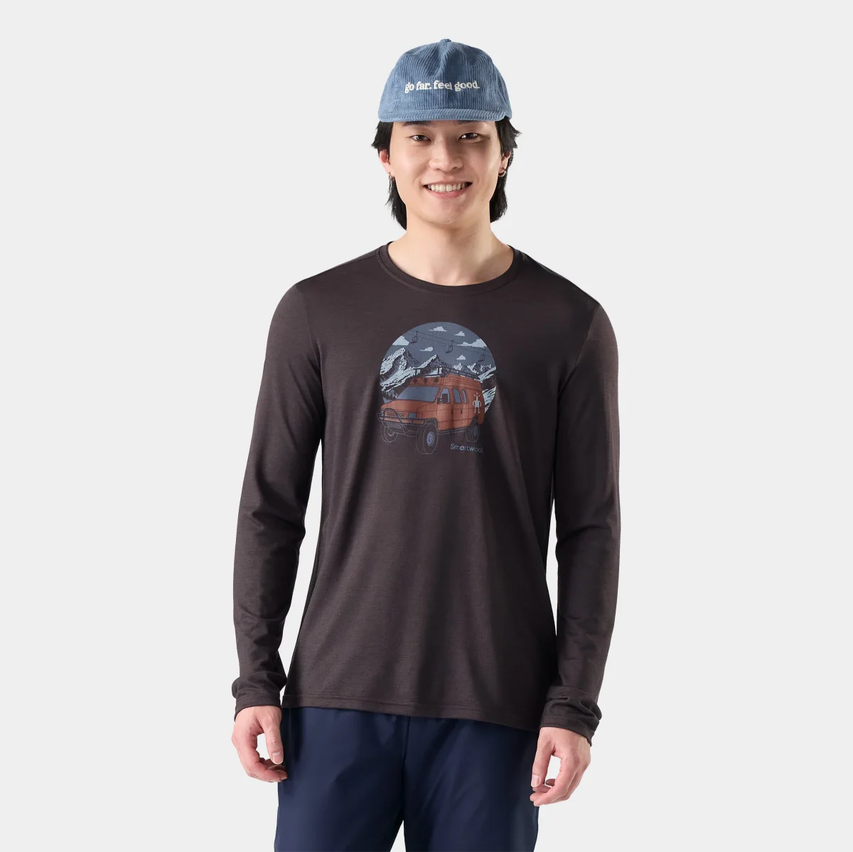 First Chair Pursuit Active Long Sleeve Graphic T-Shirt für Herren