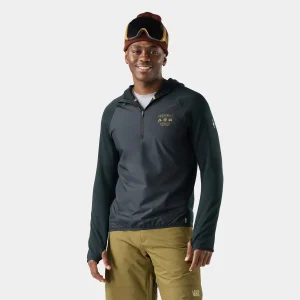 Sudadera con capucha y media cremallera Smartloft para hombre