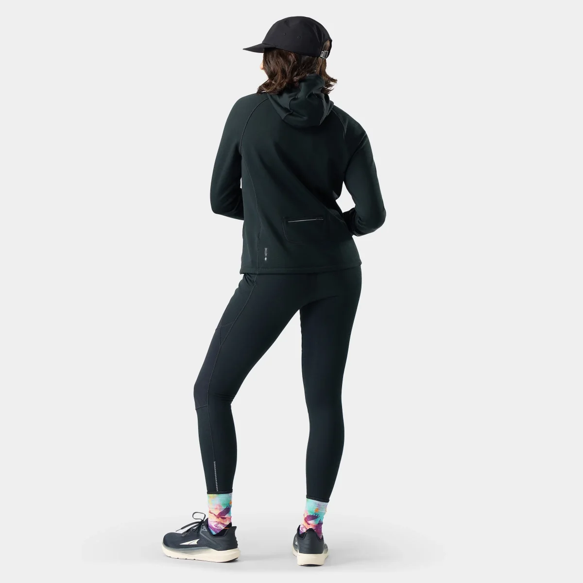 Sudadera con capucha Active Fleece Wind para mujer - Imagen 3