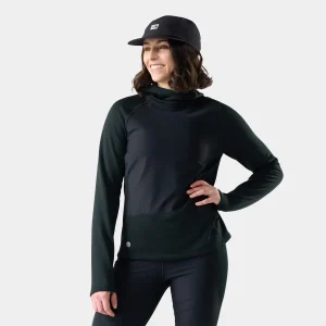 Sudadera con capucha Active Fleece Wind para mujer