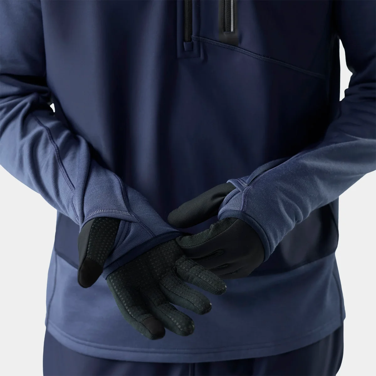 Forro polar de media cremallera Active Fleece Wind para hombre - Imagen 4