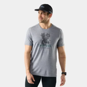 Moose Mode Active Short Sleeve Graphic T-Shirt für Herren