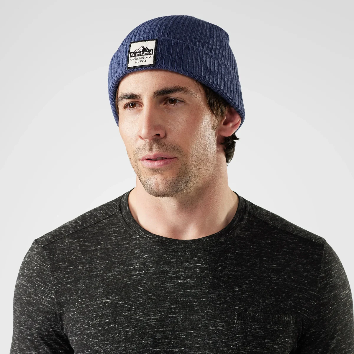 Gorro de punto Smartwool con parche - Imagen 2