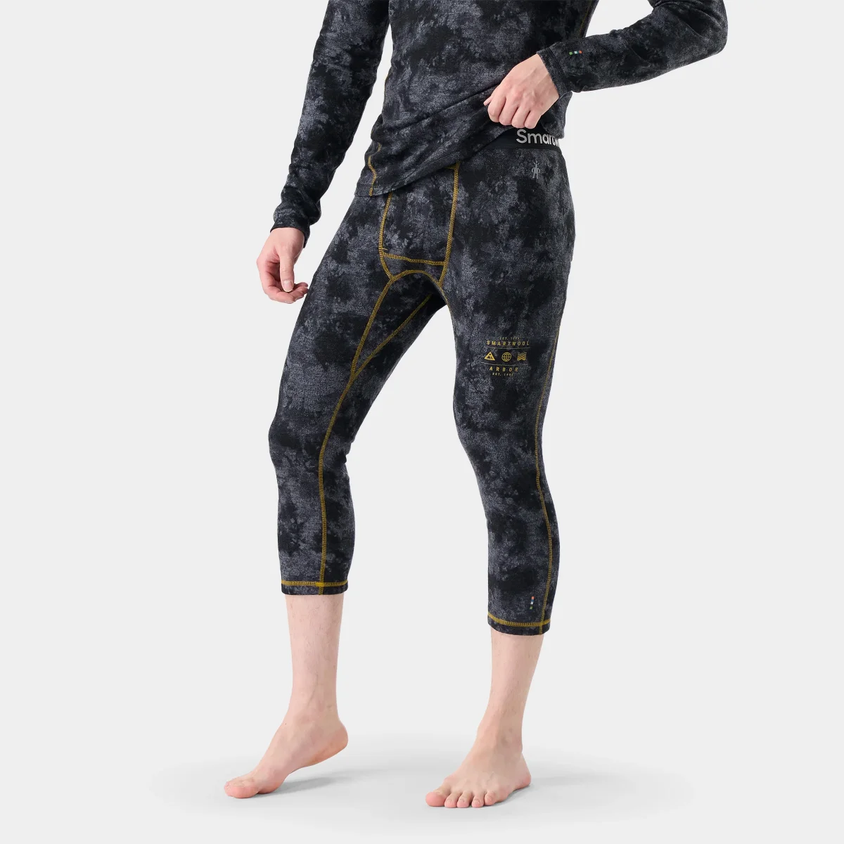 Mallas de primera capa Classic Thermal Merino 3/4 para hombre - Imagen 2
