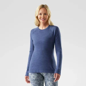 Camiseta interior con cuello redondo Classic Thermal Merino para mujer