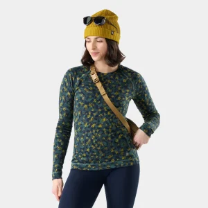 Camiseta interior con cuello redondo Classic Thermal Merino para mujer