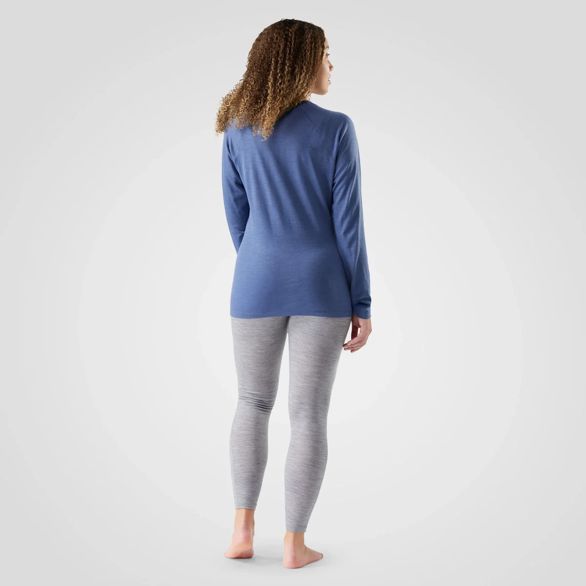 Camiseta interior con cuello redondo Classic All-Season Merino para mujer - Imagen 3