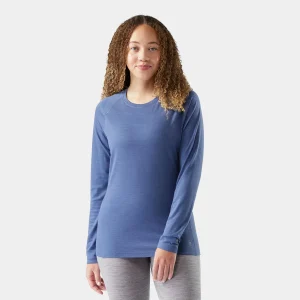 Camiseta interior con cuello redondo Classic All-Season Merino para mujer