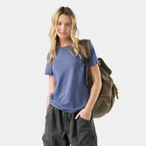 Merino Kurzarm-T-Shirt für Damen