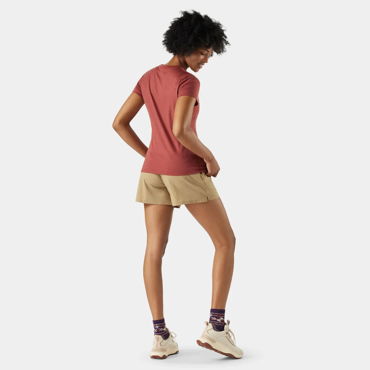 Merino Kurzarm-T-Shirt für Damen - Imagen 3