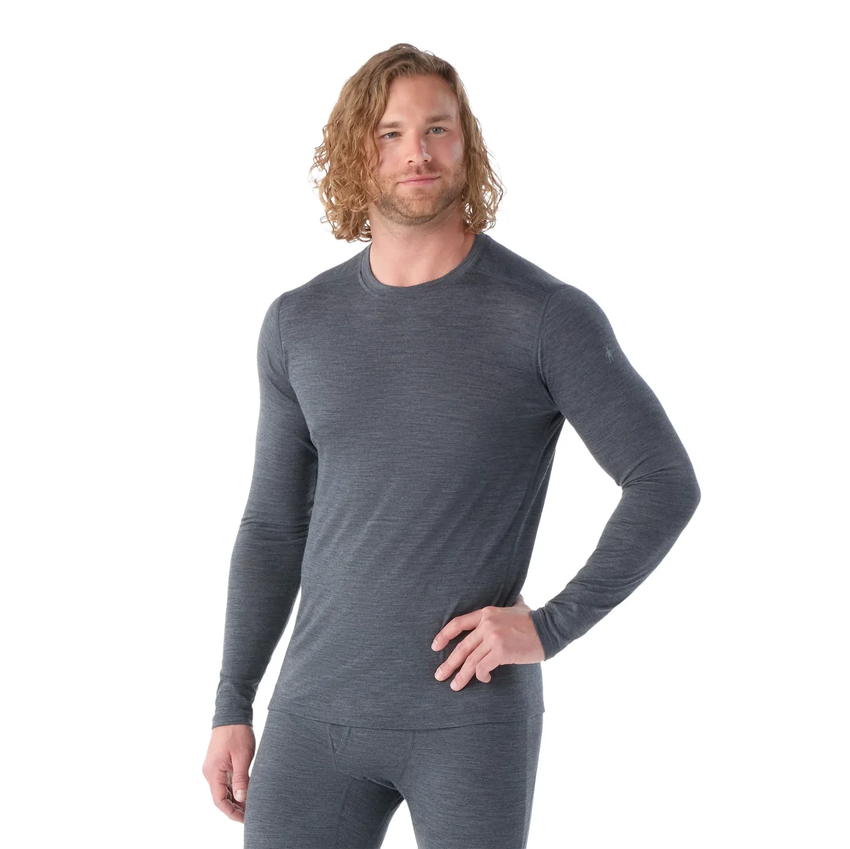 Baselayer mit Rundhalsausschnitt Classic All-Season Merino für Herren - Imagen 2