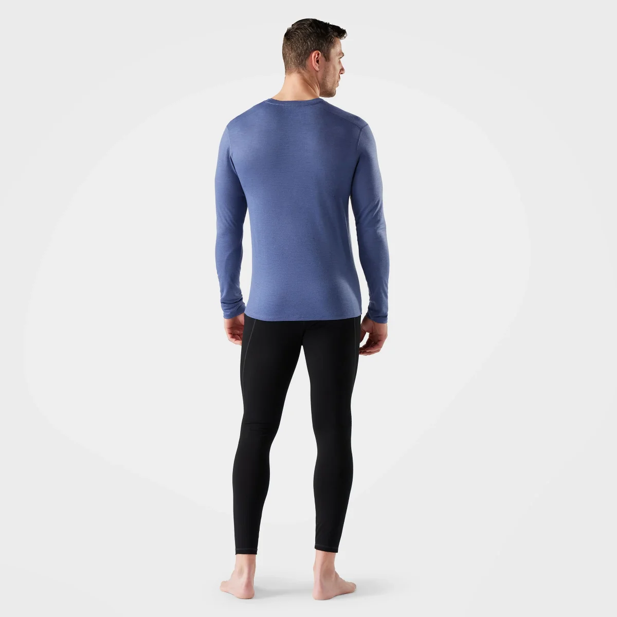Camiseta interior con cuello redondo Classic All-Season Merino para hombre - Imagen 3