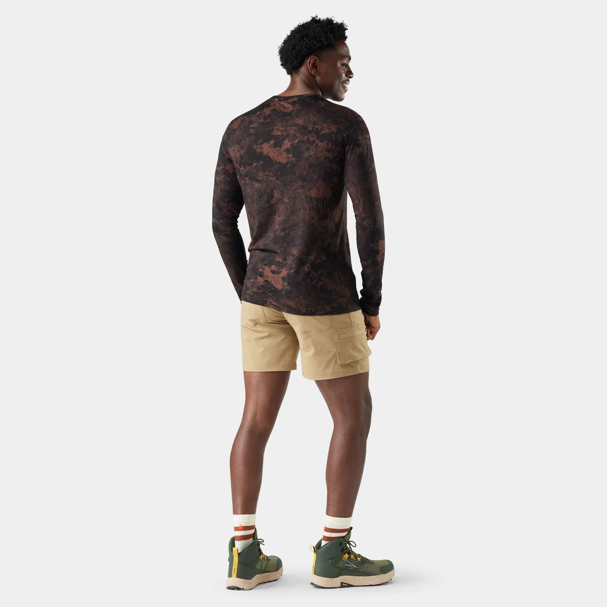 Camiseta interior con cuello redondo Classic All-Season Merino para hombre - Imagen 3