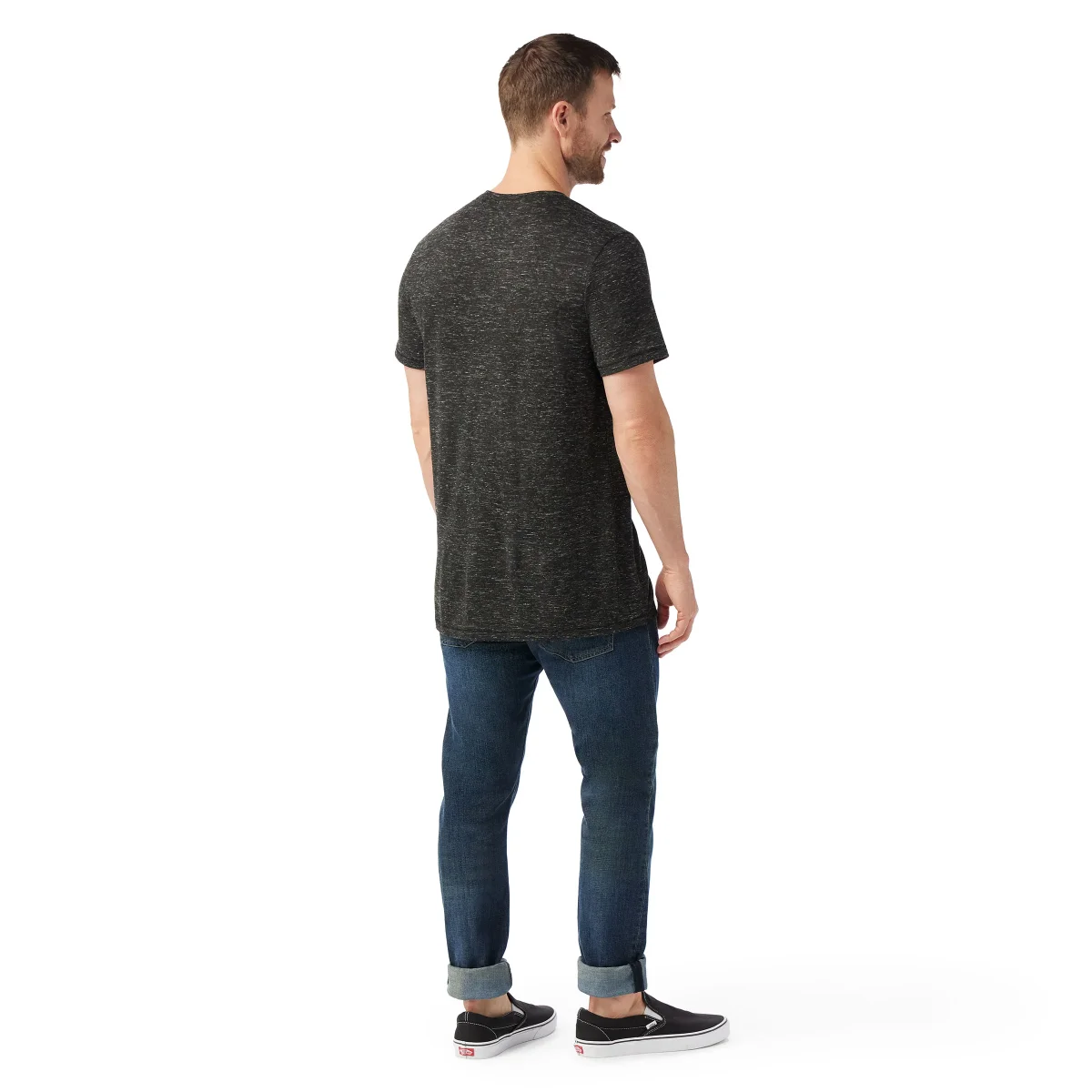 Camiseta de manga corta con bolsillo Merino Hemp Blend para hombre - Imagen 3