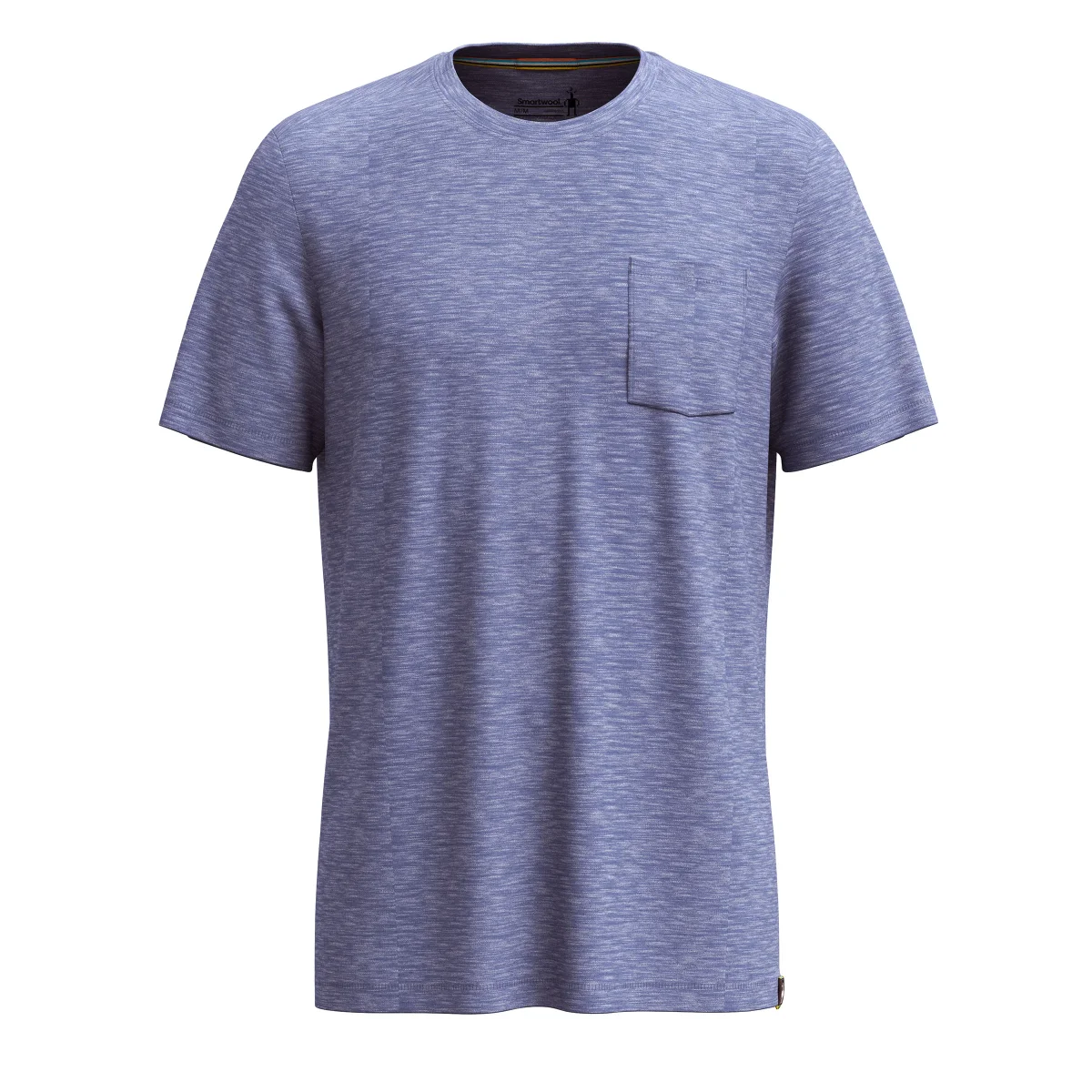 Kurzarmshirt mit Tasche Merino Hemp Blend für Herren - Imagen 3