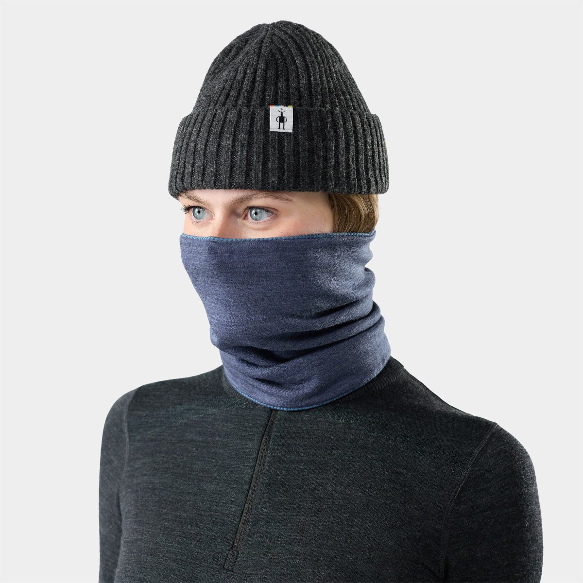 Braga de cuello reversible thermal merino - Imagen 3