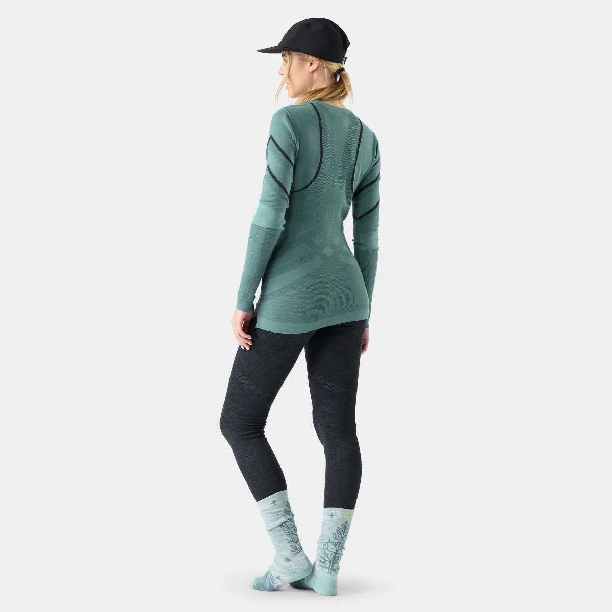 Camiseta interior de cuello redondo Intraknit™ Thermal Merino para mujer - Imagen 3