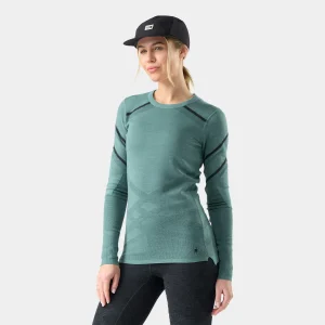 Camiseta interior de cuello redondo Intraknit™ Thermal Merino para mujer