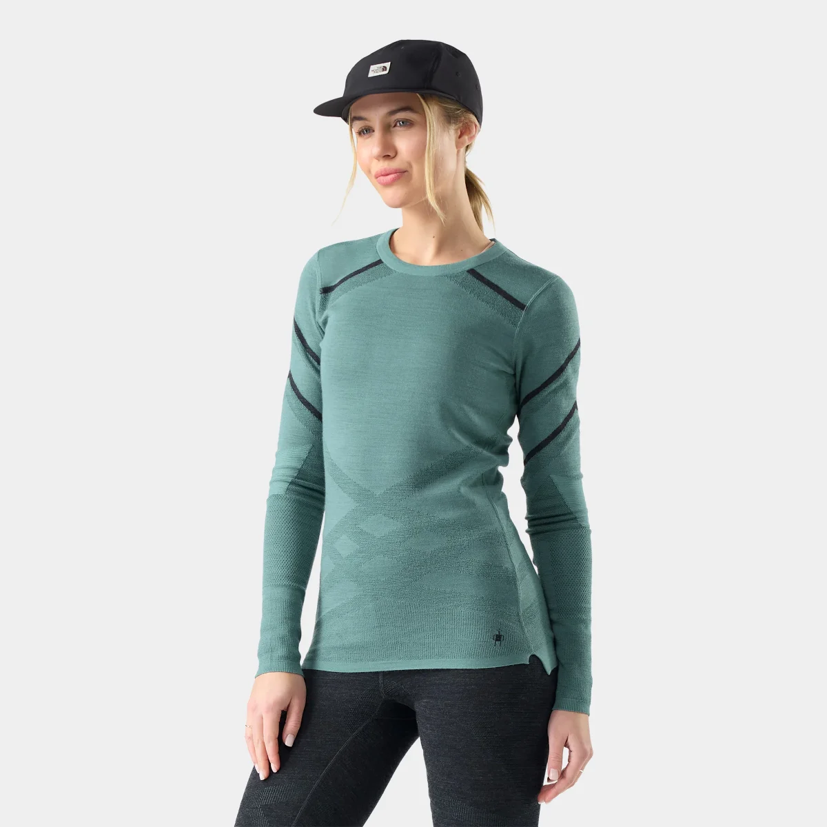 Camiseta interior de cuello redondo Intraknit™ Thermal Merino para mujer - Imagen 2